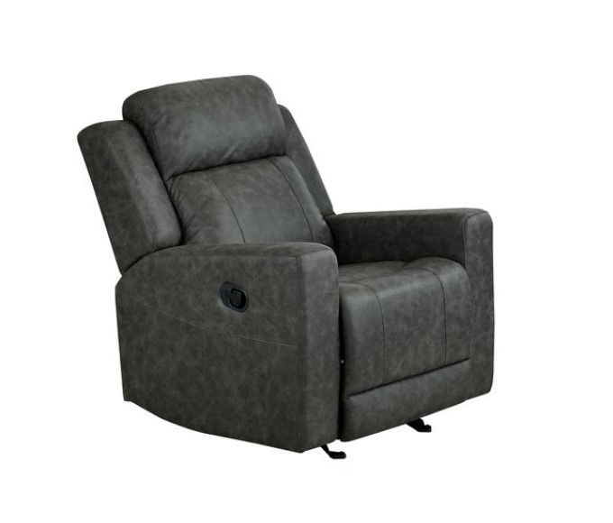 Asher Rocker Recliner Grey